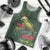 Meri Kirihimete Kakapo Men Tank Top Green Silver Fern Christmas Vibe