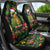 Meri Kirihimete Kakapo Car Seat Cover New Zealand Christmas with Tropical Vibe