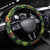 Meri Kirihimete Kakapo Steering Wheel Cover New Zealand Christmas with Tropical Vibe