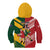 Australia-Tonga Rugby Pacific Custom Kid Hoodie The Kangaroos and Mate Ma'a Tonga