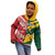 Australia-Tonga Rugby Pacific Custom Kid Hoodie The Kangaroos and Mate Ma'a Tonga