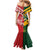 Australia-Tonga Rugby Pacific Custom Mermaid Dress The Kangaroos and Mate Ma'a Tonga