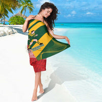 Australia-Tonga Rugby Pacific Custom Sarong The Kangaroos and Mate Ma'a Tonga LT9 - Polynesian Pride