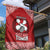 Tonga Rugby XIII Custom Garden Flag Mate Ma'a Tonga with Ngatu Pattern