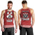 Tonga Rugby XIII Custom Men Tank Top Mate Ma'a Tonga with Ngatu Pattern