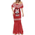 Tonga Rugby XIII Custom Mermaid Dress Mate Ma'a Tonga with Ngatu Pattern