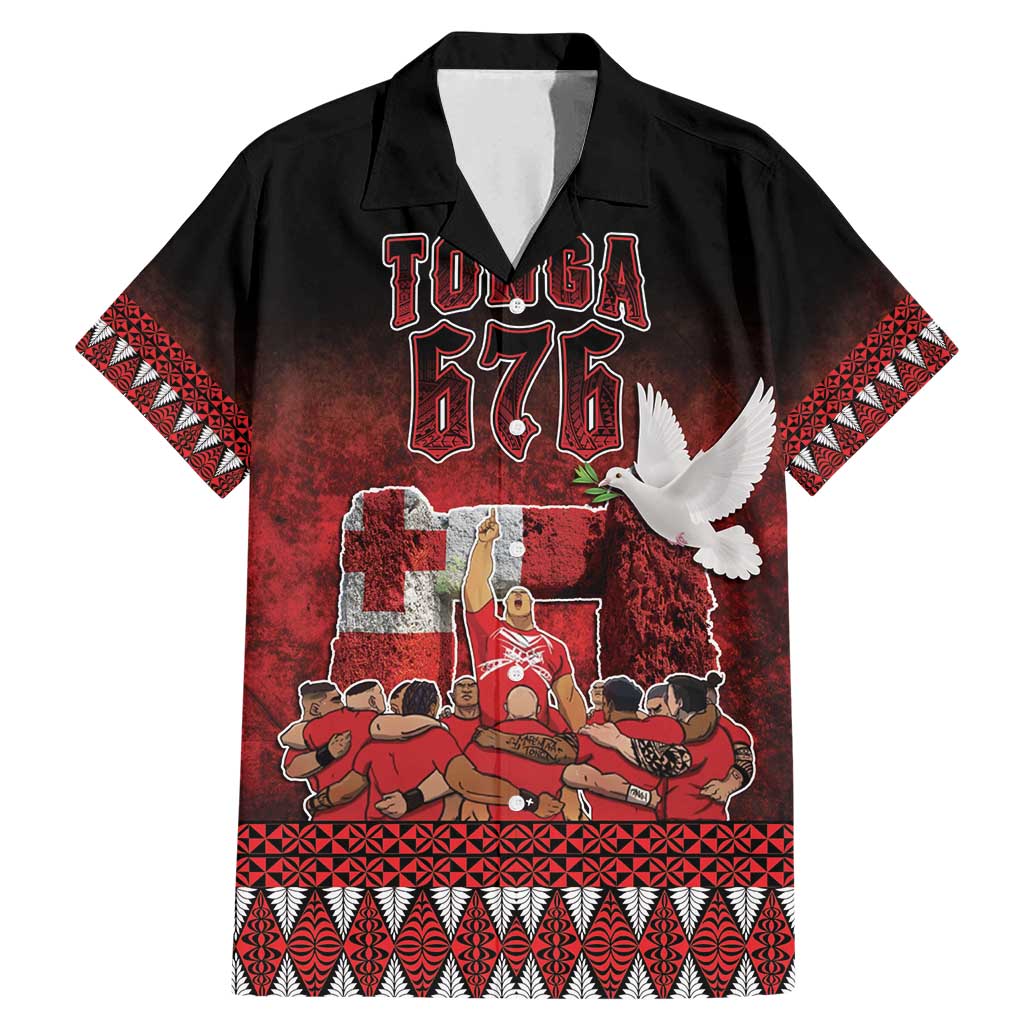 Custom Tonga 676 Haʻamonga ʻa Maui Family Matching Mermaid Dress and Hawaiian Shirt Tongan Sipi Tau Unique Dance