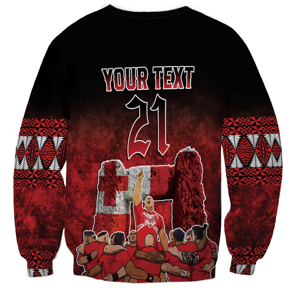 Custom Tonga 676 Haʻamonga ʻa Maui Sweatshirt Tongan Sipi Tau Unique Dance