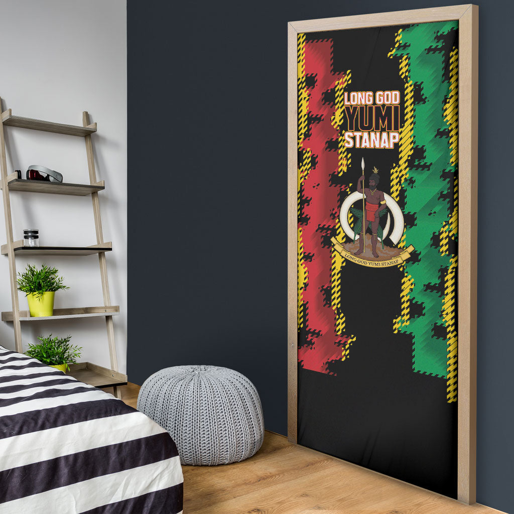 Vanuatu 46th Year Anniversary Door Cover Tamtam Slit Drums Long God Yumi Stanap