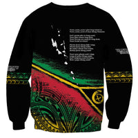 Vanuatu 46th Year Anniversary Sweatshirt Vintage Grunge Vanuatu Flag Heritage