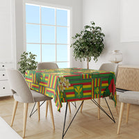 Hawaii Kanaka Maoli Hibiscus Tablecloth Hawaiian Flag Motif
