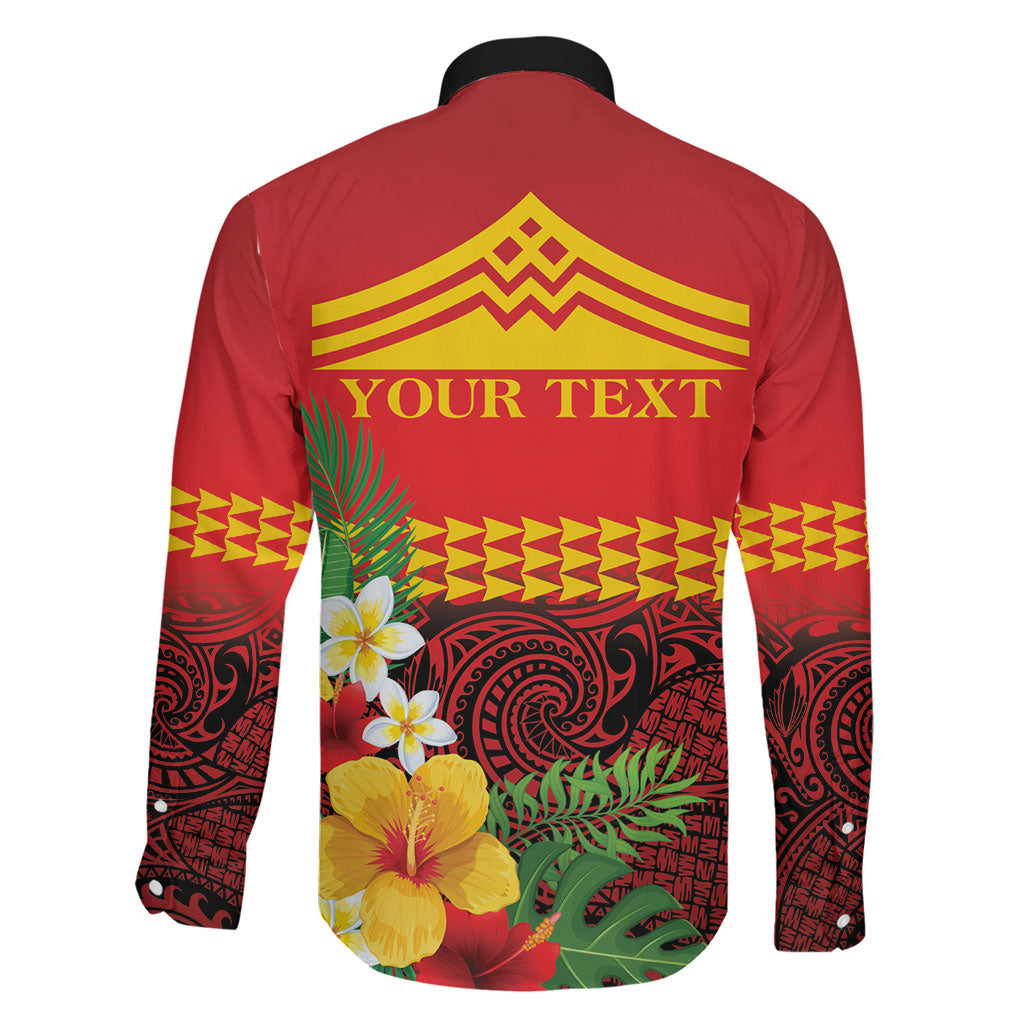Hawaii Ku Kia'i Mauna Personalized Family Matching Summer Maxi Dress and Hawaiian Shirt Hibiscus Kakau Pattern LT9 - Polynesian Pride
