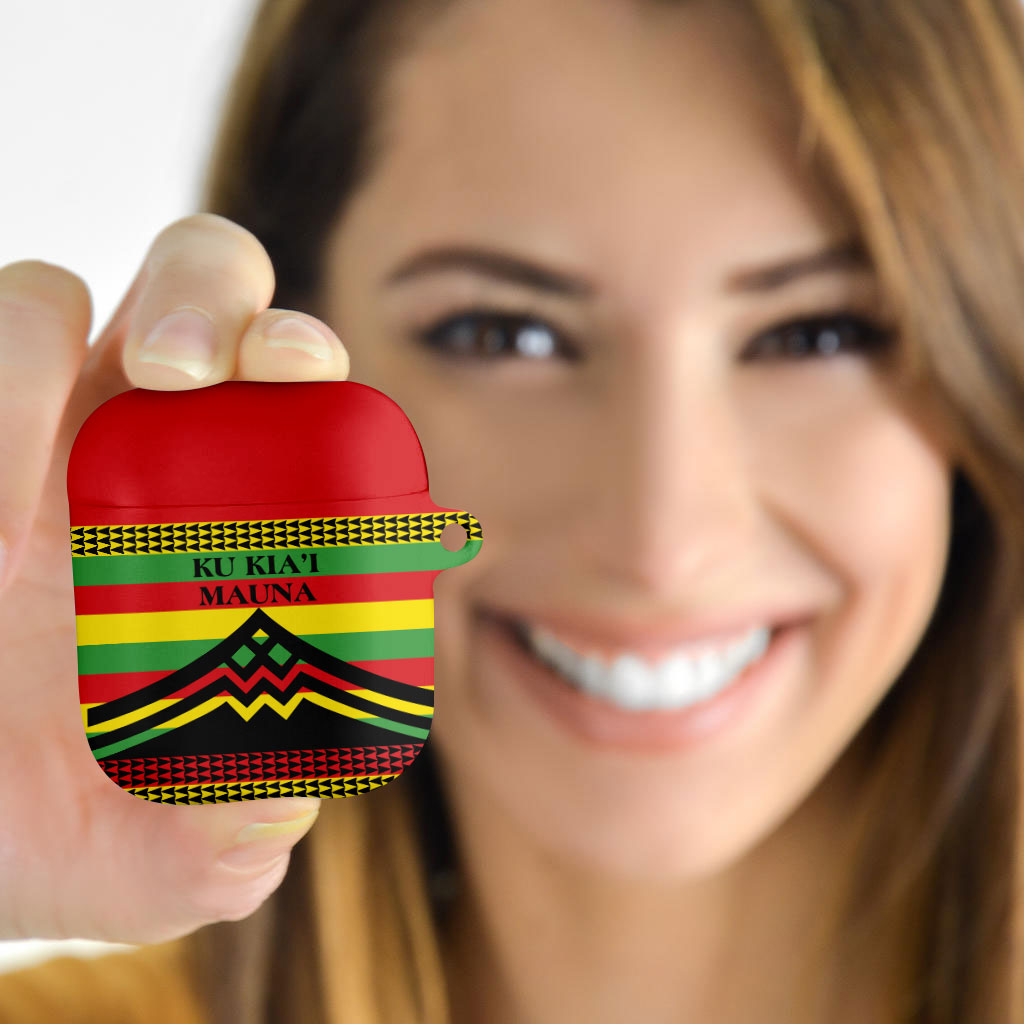 Hawaii Ku Kia'i Mauna AirPods Case Hawaiian Kanaka Maoli Motif LT9 - Polynesian Pride