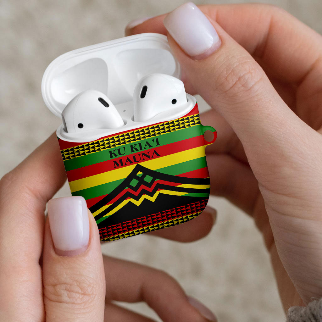 Hawaii Ku Kia'i Mauna AirPods Case Hawaiian Kanaka Maoli Motif LT9 - Polynesian Pride
