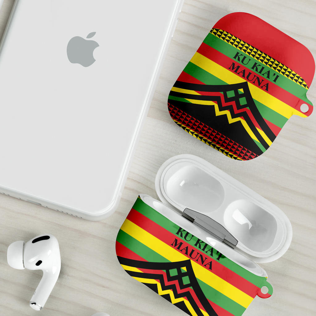 Hawaii Ku Kia'i Mauna AirPods Case Hawaiian Kanaka Maoli Motif LT9 - Polynesian Pride