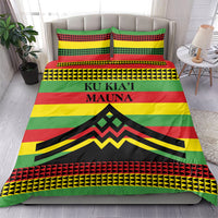 Hawaii Ku Kia'i Mauna Bedding Set Hawaiian Kanaka Maoli Motif LT9 - Polynesian Pride