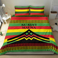 Hawaii Ku Kia'i Mauna Bedding Set Hawaiian Kanaka Maoli Motif LT9 - Polynesian Pride