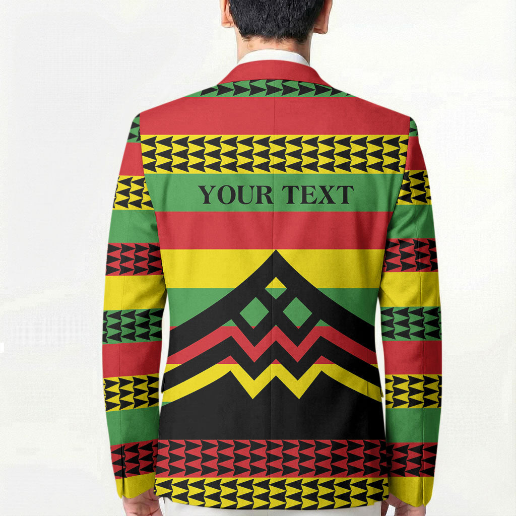 Hawaii Ku Kia'i Mauna Personalized Blazer Hawaiian Kanaka Maoli Motif LT9 - Polynesian Pride