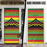 Hawaii Ku Kia'i Mauna Personalized Door Cover Hawaiian Kanaka Maoli Motif LT9 - Polynesian Pride