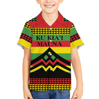 Hawaii Ku Kia'i Mauna Personalized Hawaiian Shirt Hawaiian Kanaka Maoli Motif LT9 - Polynesian Pride