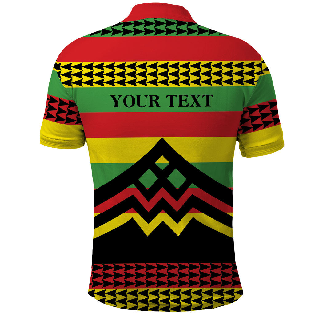 Hawaii Ku Kia'i Mauna Personalized Polo Shirt Hawaiian Kanaka Maoli Motif LT9 - Polynesian Pride