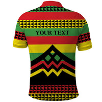 Hawaii Ku Kia'i Mauna Personalized Polo Shirt Hawaiian Kanaka Maoli Motif LT9 - Polynesian Pride