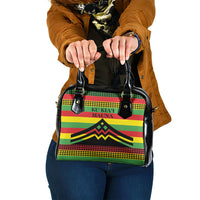 Hawaii Ku Kia'i Mauna Shoulder Handbag Hawaiian Kanaka Maoli Motif