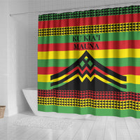 Hawaii Ku Kia'i Mauna Shower Curtain Hawaiian Kanaka Maoli Motif LT9 - Polynesian Pride