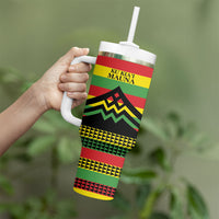 Hawaii Ku Kia'i Mauna Personalized Tumbler With Handle Hawaiian Kanaka Maoli Motif