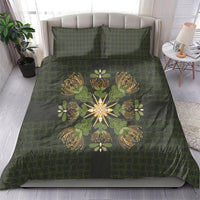 Hawaii Ohia Lehua Squares Bedding Set Hawaiian Quilt Inspired Floral Pattern