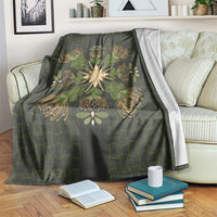 Hawaii Ohia Lehua Squares Blanket Hawaiian Quilt Inspired Floral Pattern
