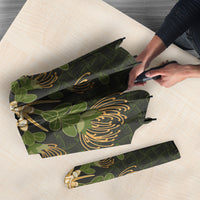 Hawaii Ohia Lehua Squares Umbrella Hawaiian Quilt Inspired Floral Pattern LT9 - Polynesian Pride
