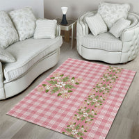 Akala Hamele Hawai'i Palaka Squares Maile Leaf Area Rug Flowers Hawaiian Quilt Patterns