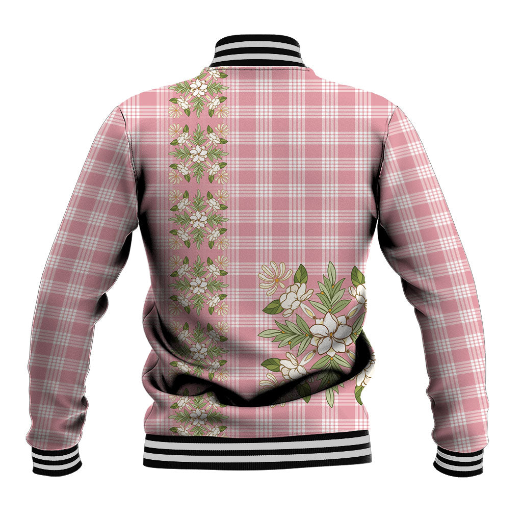 Akala Hamele Hawai'i Palaka Squares Maile Leaf Baseball Jacket Flowers Hawaiian Quilt Patterns