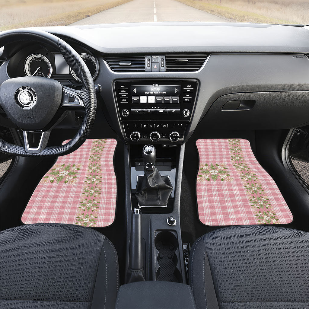 Akala Hamele Hawai'i Palaka Squares Maile Leaf Car Mats Flowers Hawaiian Quilt Patterns