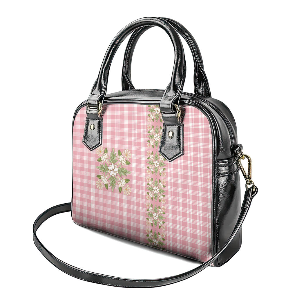 Akala Hamele Hawai'i Palaka Squares Maile Leaf Shoulder Handbag Flowers Hawaiian Quilt Patterns