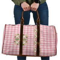 Akala Hamele Hawai'i Palaka Squares Maile Leaf Travel Bag Flowers Hawaiian Quilt Patterns
