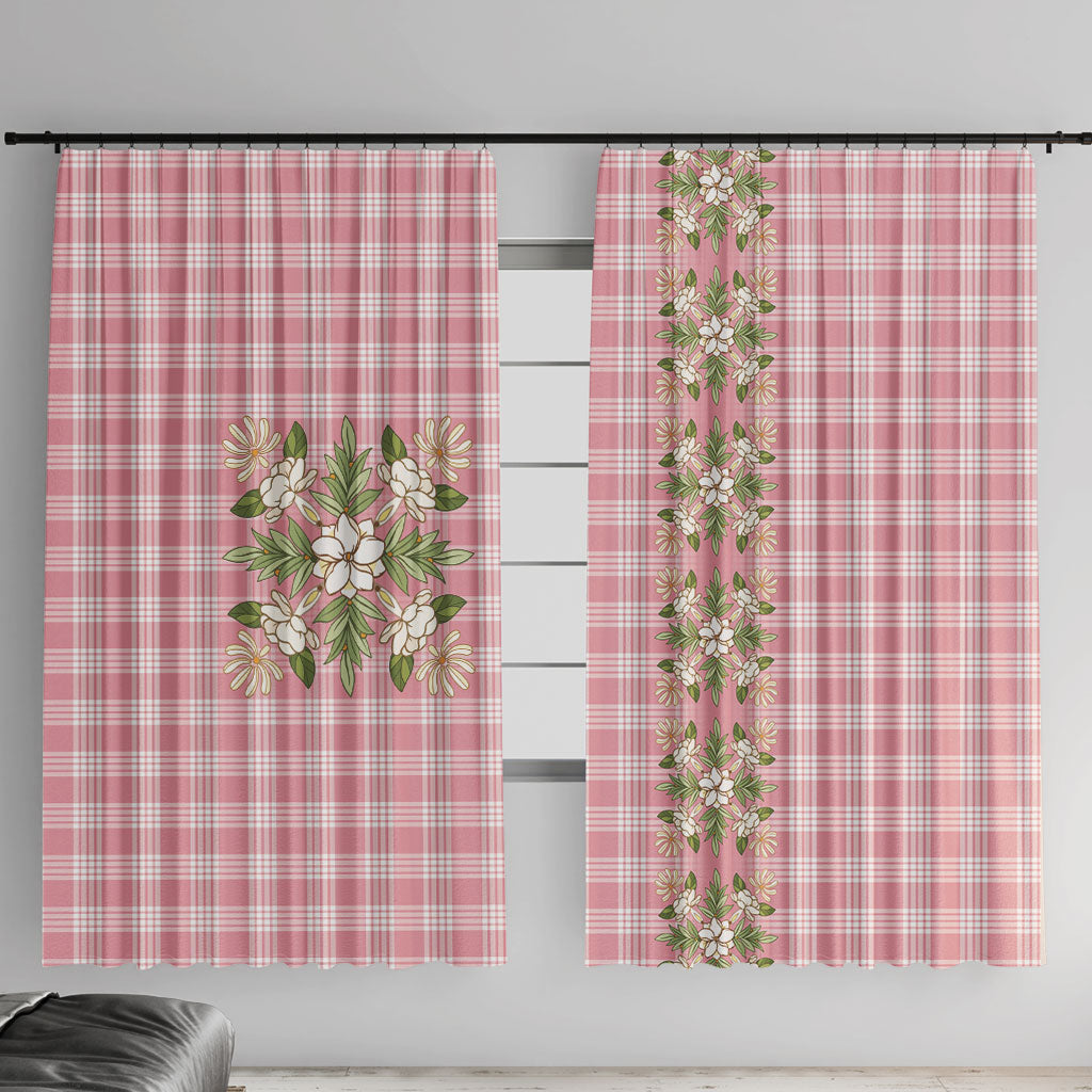 Akala Hamele Hawai'i Palaka Squares Maile Leaf Window Curtain Flowers Hawaiian Quilt Patterns