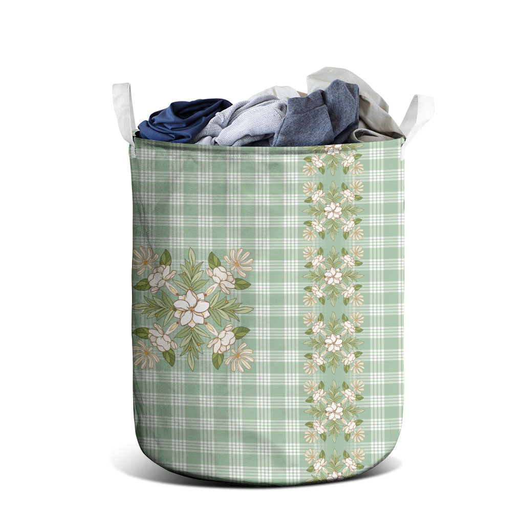 Liko Kukui Hawai'i Palaka Squares Maile Leaf Laundry Basket Flowers Hawaiian Quilt Patterns