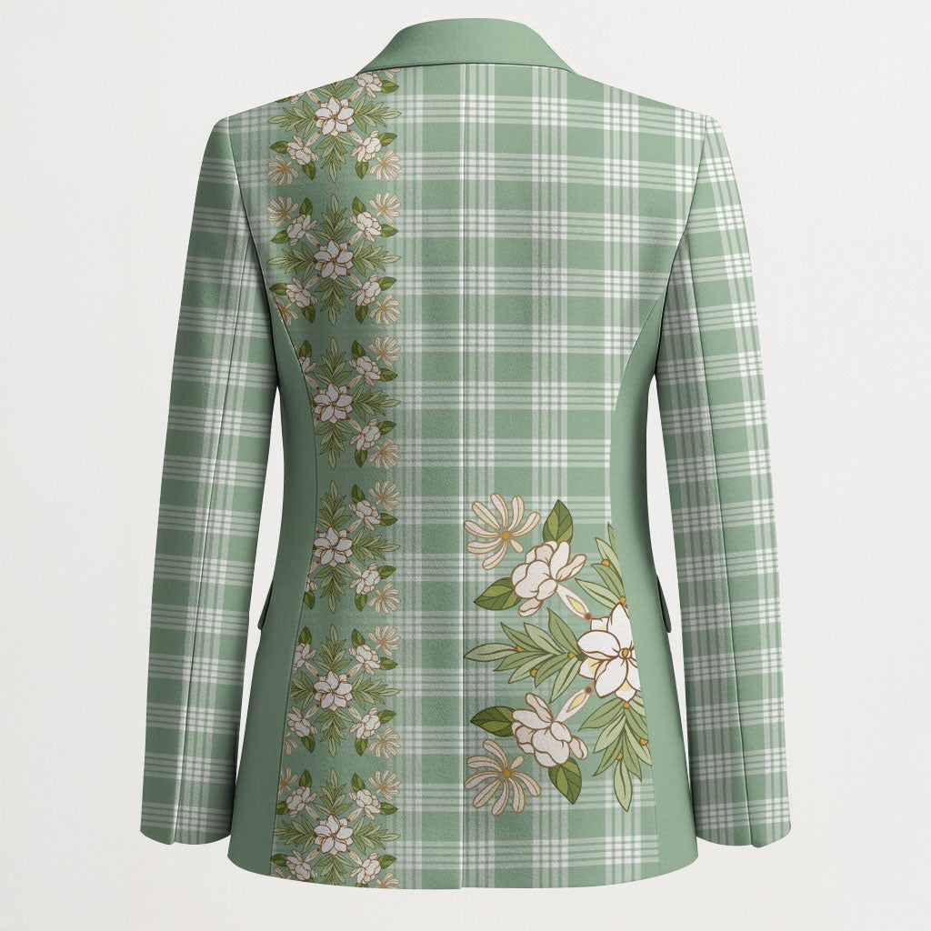 Liko Kukui Hawai'i Palaka Squares Maile Leaf Blazer Flowers Hawaiian Quilt Patterns