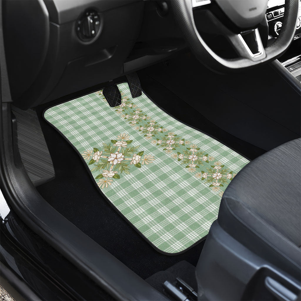 Liko Kukui Hawai'i Palaka Squares Maile Leaf Car Mats Flowers Hawaiian Quilt Patterns