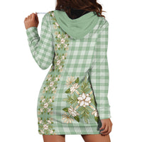 Liko Kukui Hawai'i Palaka Squares Maile Leaf Hoodie Dress Flowers Hawaiian Quilt Patterns