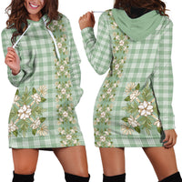 Liko Kukui Hawai'i Palaka Squares Maile Leaf Hoodie Dress Flowers Hawaiian Quilt Patterns