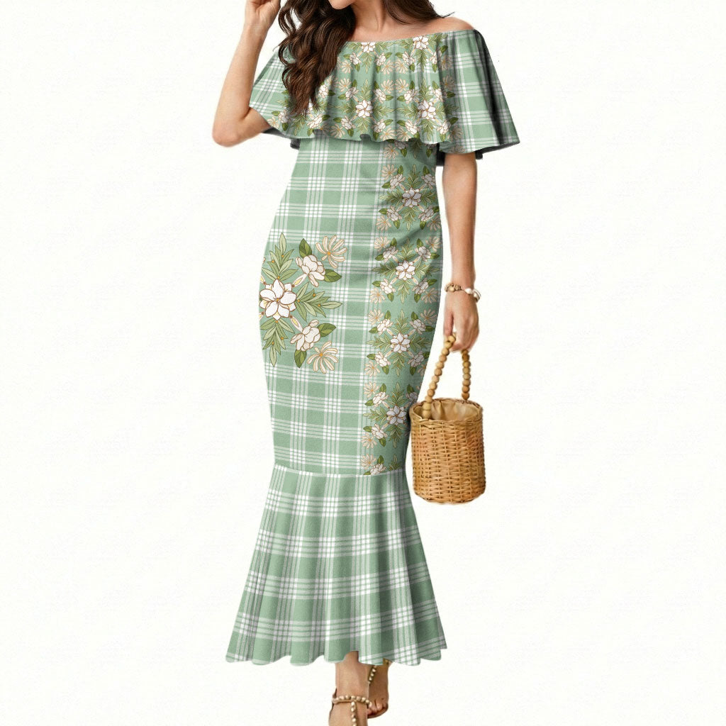 Liko Kukui Hawai'i Palaka Squares Maile Leaf Mermaid Dress Flowers Hawaiian Quilt Patterns