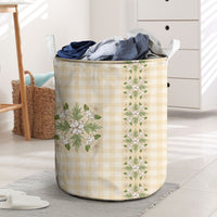 Melemele Ahiahia Hawai'i Palaka Squares Maile Leaf Laundry Basket Flowers Hawaiian Quilt Patterns