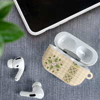 Melemele Ahiahia Hawai'i Palaka Squares Maile Leaf AirPods Case Flowers Hawaiian Quilt Patterns