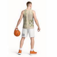 Melemele Ahiahia Hawai'i Palaka Squares Maile Leaf Basketball Jersey Flowers Hawaiian Quilt Patterns