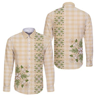 Melemele Ahiahia Hawai'i Palaka Squares Maile Leaf Family Matching Puletasi and Hawaiian Shirt Flowers Hawaiian Quilt Patterns