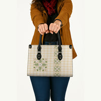 Melemele Ahiahia Hawai'i Palaka Squares Maile Leaf Leather Bag Flowers Hawaiian Quilt Patterns