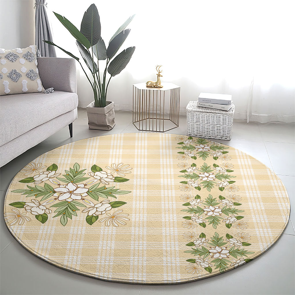 Melemele Ahiahia Hawai'i Palaka Squares Maile Leaf Round Carpet Flowers Hawaiian Quilt Patterns